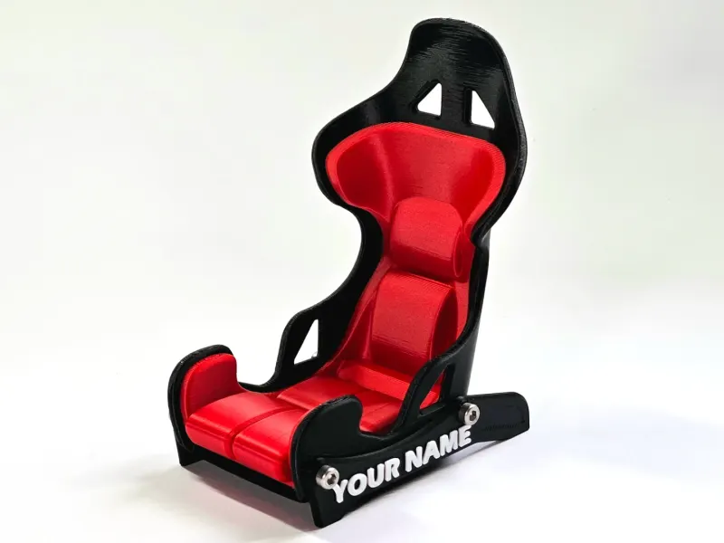 Support de téléphone en forme de siège de course (photo 1)