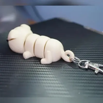 Image 2 : porte-clé chien flexible