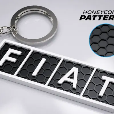 Image 11 : Porte-clé Fiat (lettres)