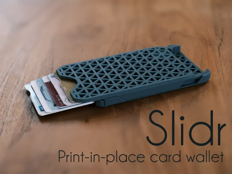 Porte-cartes coulissant Slidr (photo 1)